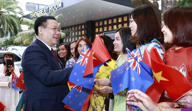 NA Chairman arrives in Auckland, beginning official visit to New Zealand