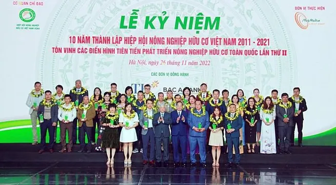 Efforts made to sustainably develop organic agriculture