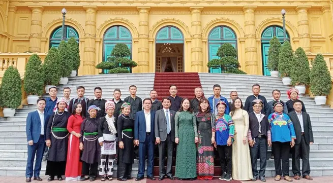 Party and State pay special care to ethnic minority groups: Vice President