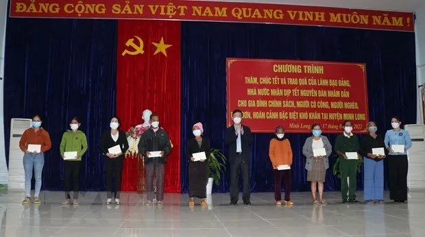 Party official pays pre-Tet visit to Quang Ngai