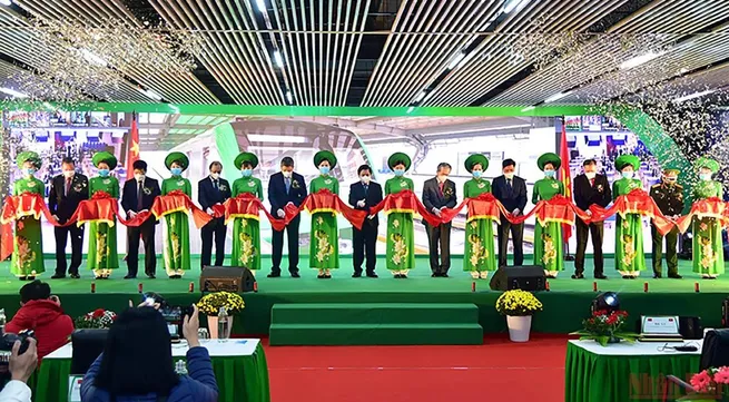 Cat Linh – Ha Dong urban metro line inaugurated