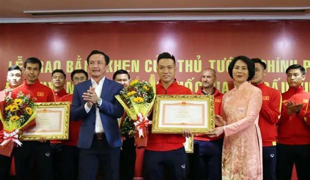 Prime Minister honours national futsal team