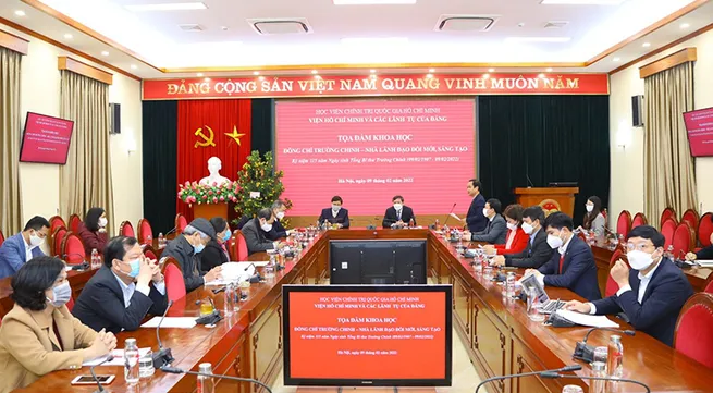 Seminar spotlights revolutionary career of late Party leader Truong Chinh