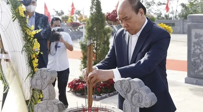 State President pays tribute to predecessor