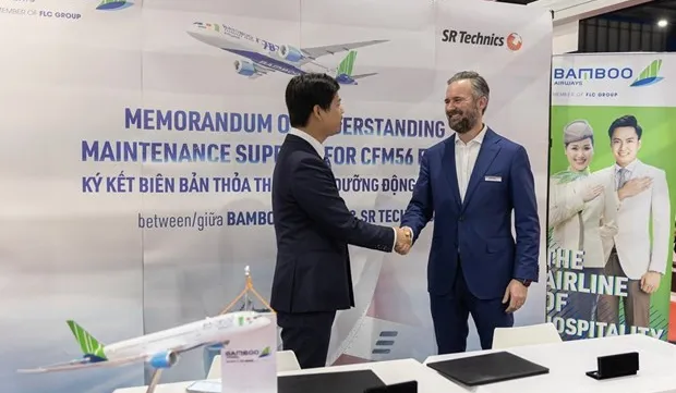 Bamboo Airways inks deals with SR Technics, Boeing