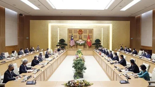 Prime Ministers of Vietnam, Malaysia hold talks