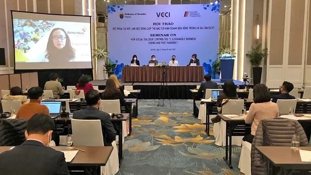 Social dialogue key to sustainable business post-pandemic: Seminar