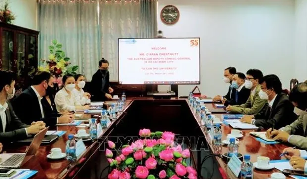 Can Tho University looks to foster training partnership with Australian partners