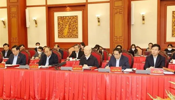 Politburo discusses review of resolution on Hanoi Capital Region’s development