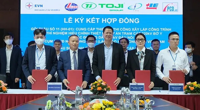 Contracts signed on projects serving import of electricity from Laos