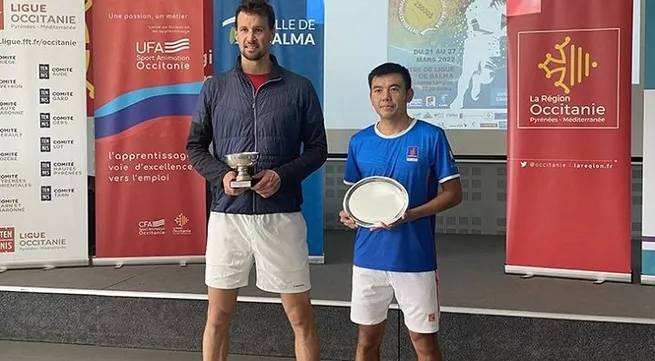 Tennis ace Ly Hoang Nam wins second place in M25 Toulouse-Balma Tournament