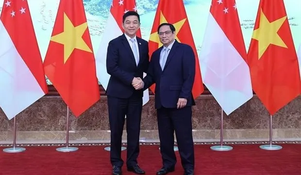 PM Pham Minh Chinh welcomes Speaker of Singaporean Parliament