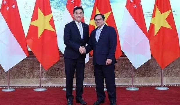 PM Pham Minh Chinh welcomes Speaker of Singaporean Parliament