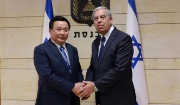 Party official pays working visit to Israel