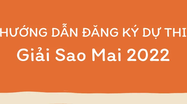 Instructions for signing up for Sao Mai singing contest 2022