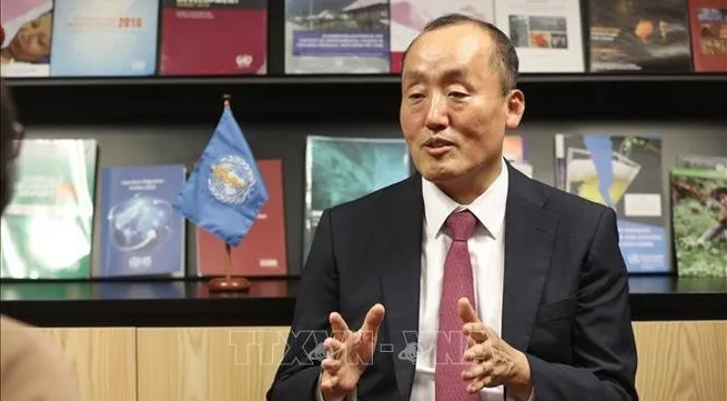 WHO representative honoured with insignia