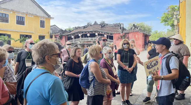 Hoi An welcomes first foreign tourists in 2022