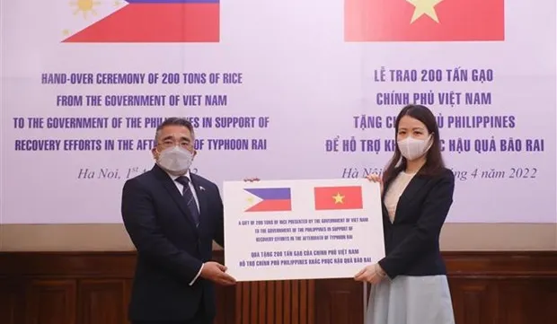 Vietnam offers rice aid to help Philippines address typhoon aftermath