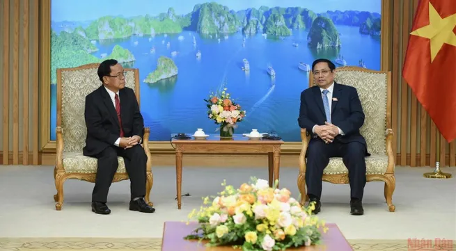 PM receives President of Lao State Inspection Authority