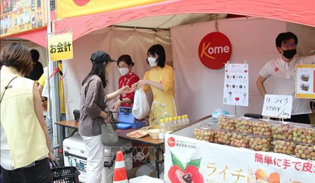 Vietnamese fruits attract attention at festival in Tokyo