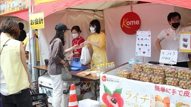 Vietnamese fruits attract attention at festival in Tokyo
