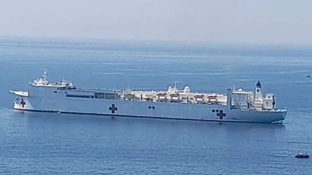 US hospital ship arrives at Vung Ro Port for Pacific Partnership 2022