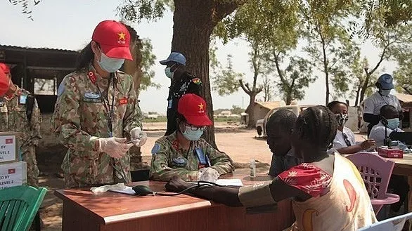 Vietnamese doctors in South Sudan help level-1 field hospitals respond to monkeypox