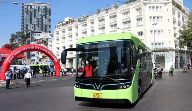 HCM City seeks to develop electric bus system