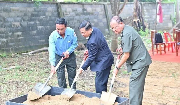 Work starts on house for preserving Vietnamese martyrs’ remains in Cambodia
