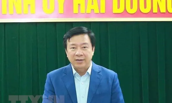 Party officials discuss disciplinary actions against violating collectives, individuals of Hai Duong