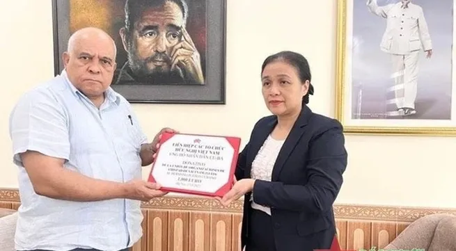 Letter calls for donations to Cuban people