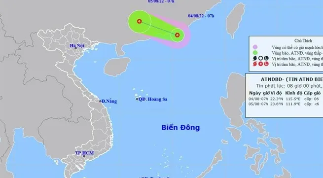 Tropical depression to bring rains to coastal areas