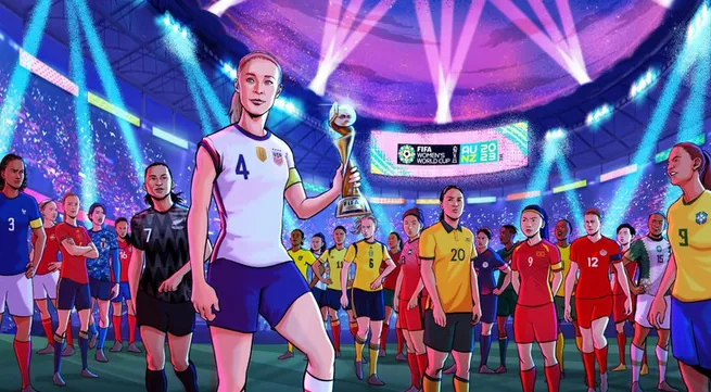 Vietnamese striker present in FIFA Women’s World Cup poster