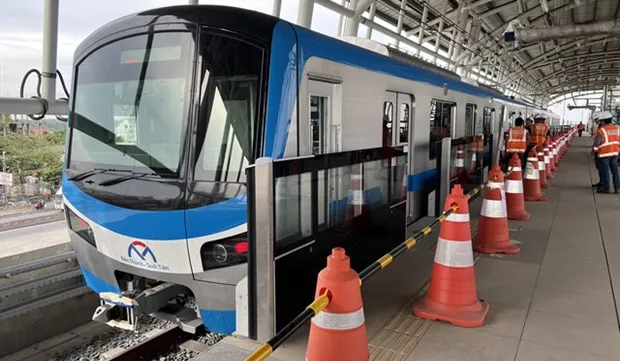 HCM City’s metro train set for test run