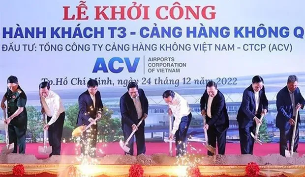 Construction starts for third terminal at Tan Son Nhat airport