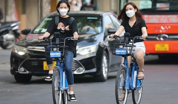 Work started on first public bike service station in Hanoi