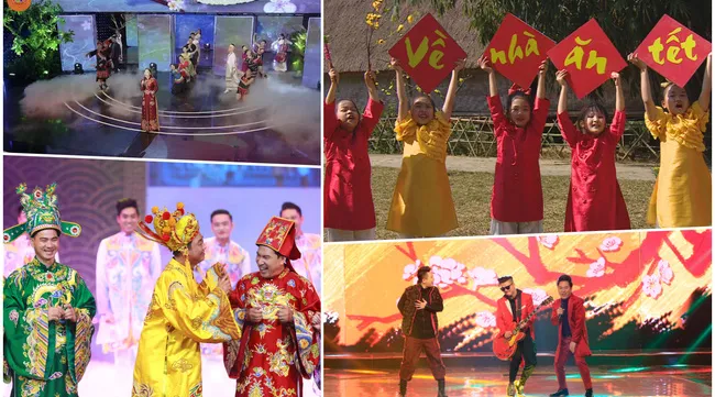 'Menu of programs' on the 30th day of Tet on VTV