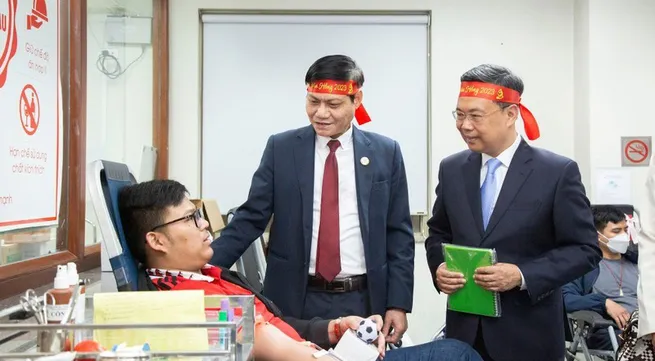 Biggest spring blood donation festival kicks off