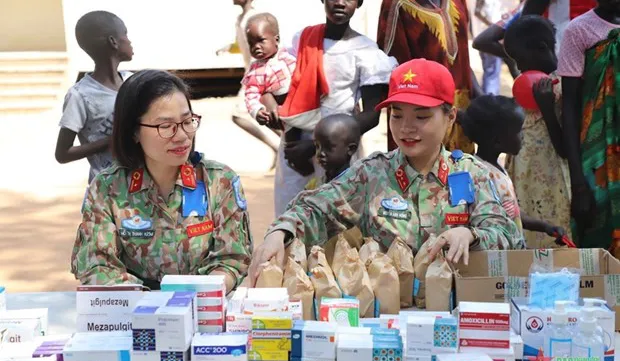 Vietnamese “blue beret” doctors mark their day in South Sudan