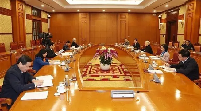 Party chief chairs meeting reviewing organisation of Tet celebrations