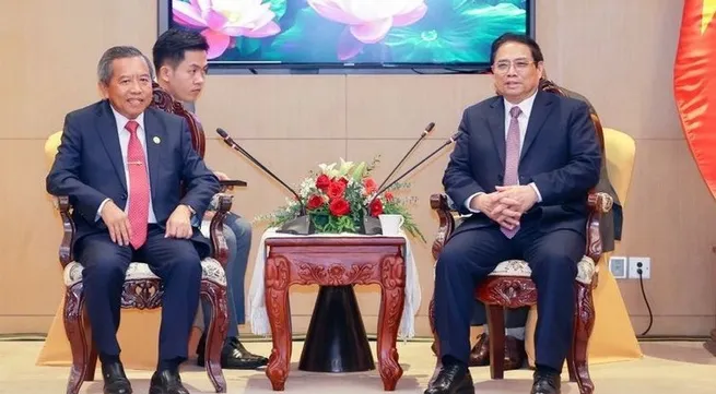 Prime Minister receives head of Laos - Vietnam Friendship Association