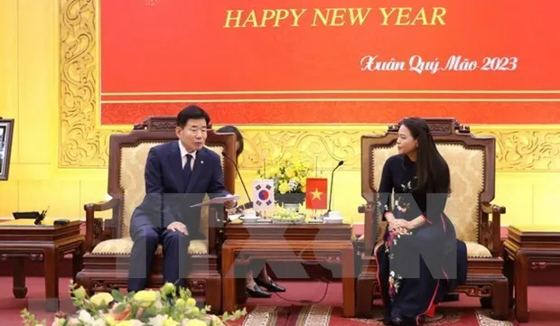 RoK’s parliament speaker visits Ninh Binh