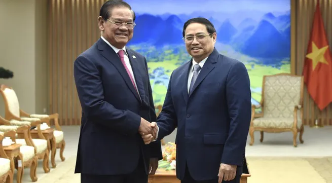 Government leader hosts Cambodian Deputy PM