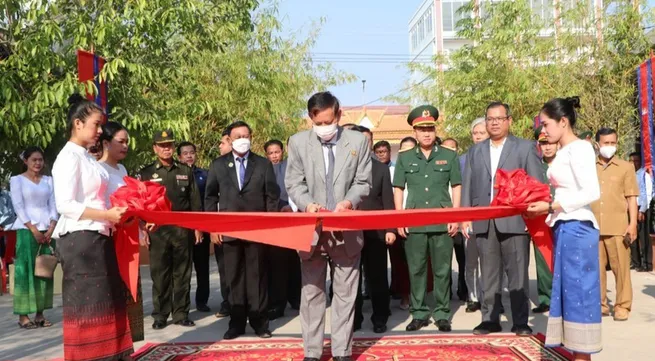 Cambodian province marks completion of upgrade to friendship monument