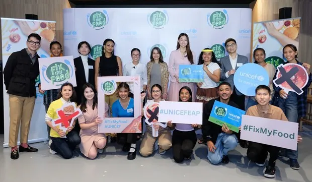 Miss World Vietnam supports UNICEF's initiative to promote healthier food environments