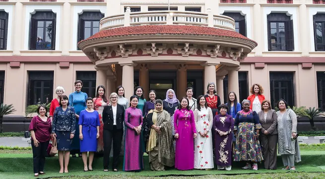 Vice President meets with female ambassadors, chief representatives of international organisations