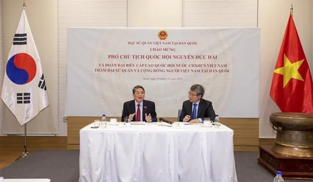 NA Vice Chairman Nguyen Duc Hai pays official visit to RoK