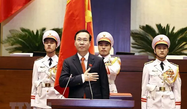 Foreign leaders offer congratulations to new President of Vietnam