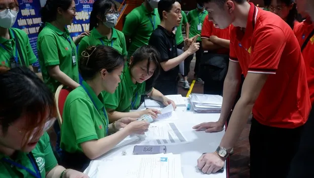 Robocon Arena in full swing just before the elimination rounds