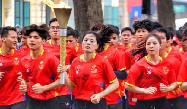 SEA Games torch tours Hanoi
